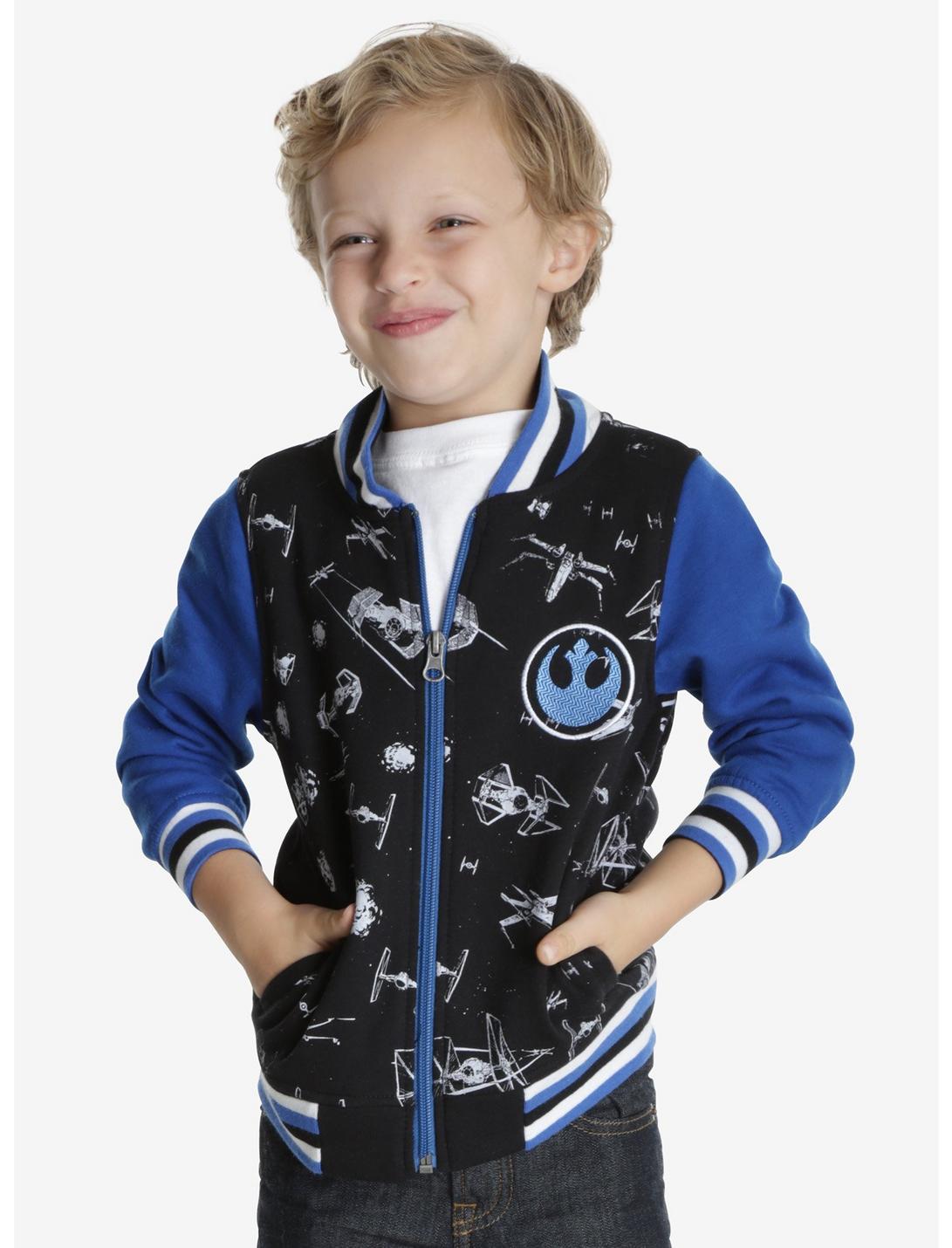 Star Wars Toddler Varsity Jacket, BLACK, hi-res