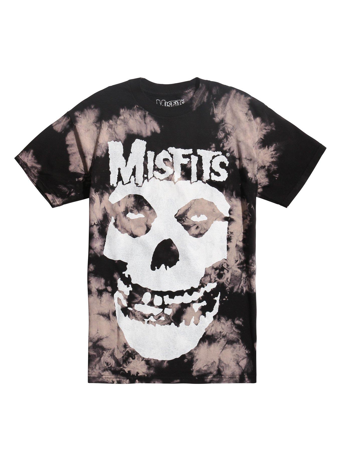 Misfits Fiend Skull Tie Dye T-Shirt, TIE DYE, hi-res