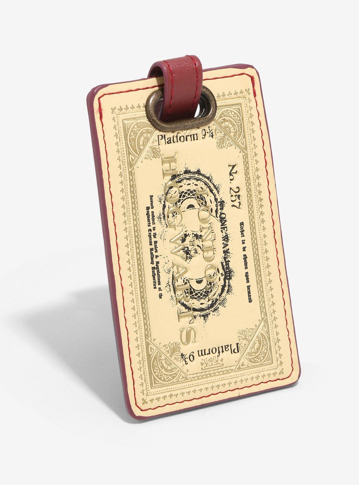 Harry Potter Hogwarts Express Ticket Luggage Tag BoxLunch