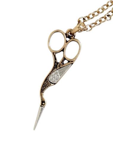 Over The Garden Wall Adelaide's Scissors Necklace | Hot Topic