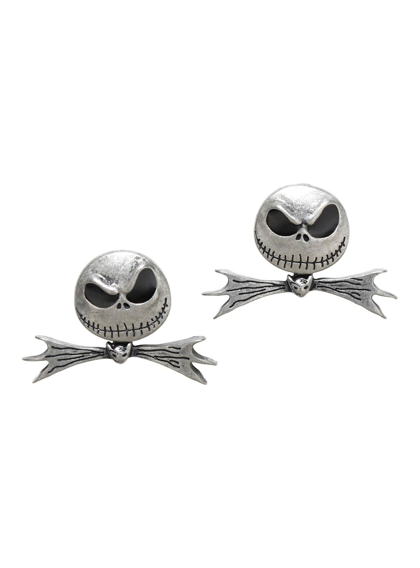 The Nightmare Before Christmas Jack Skellington Stud Earrings, , hi-res