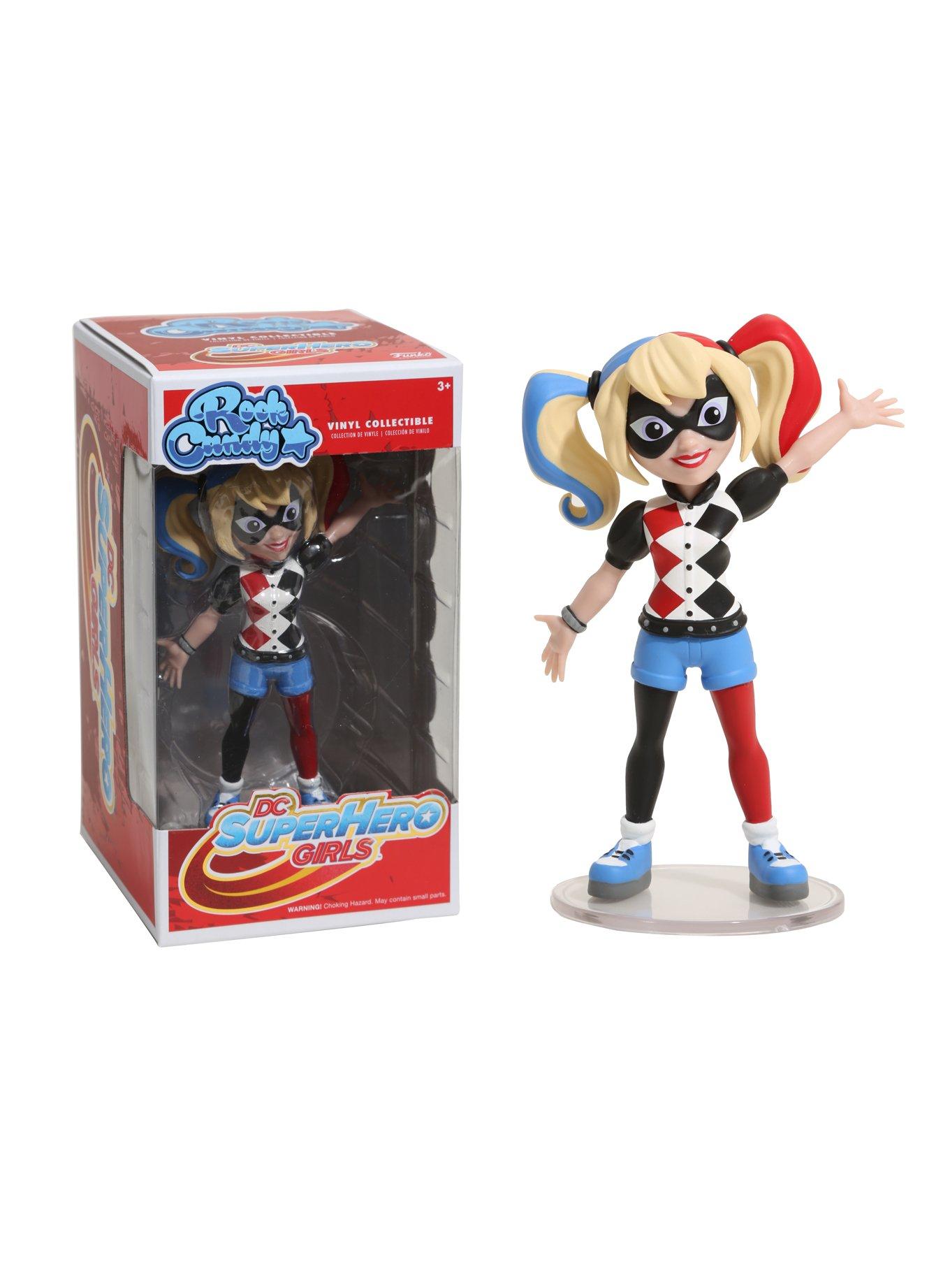 Funko DC Comics Rock Candy DC Super Hero Girls Harley Quinn Vinyl Figure, , hi-res