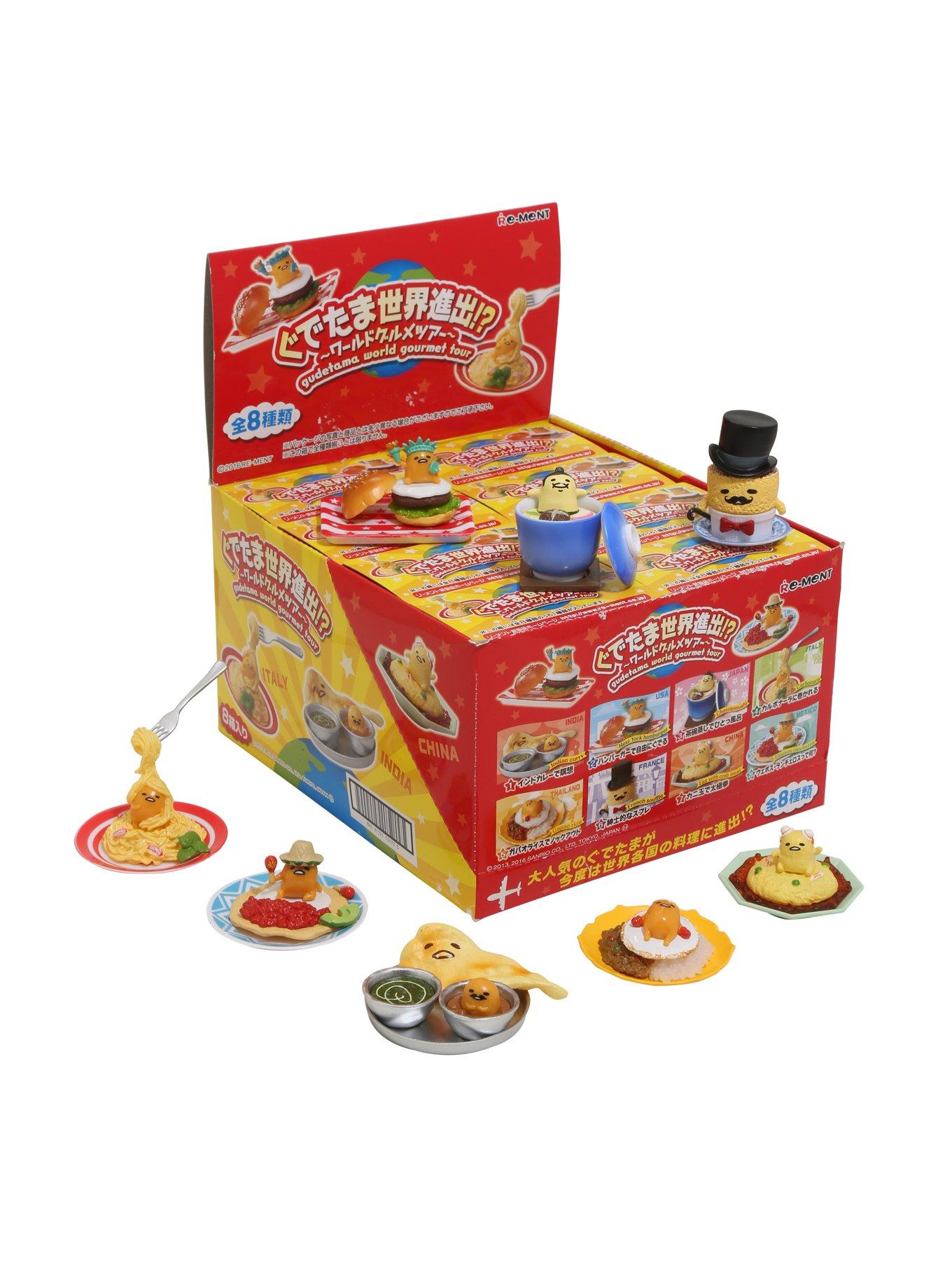 Gudetama World Gourmet Tour Blind Box Hot Topic