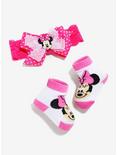 Disney Minnie Mouse Headband And Sock Set, , hi-res