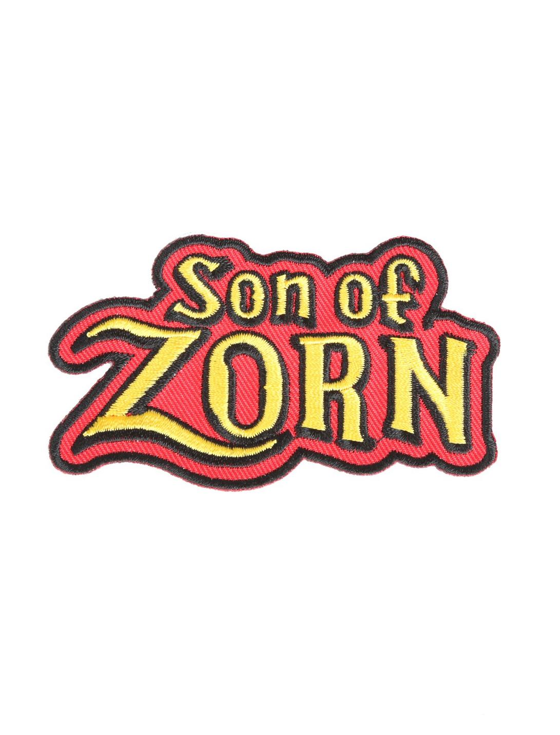 Son Of Zorn Logo Iron-On Patch, , hi-res