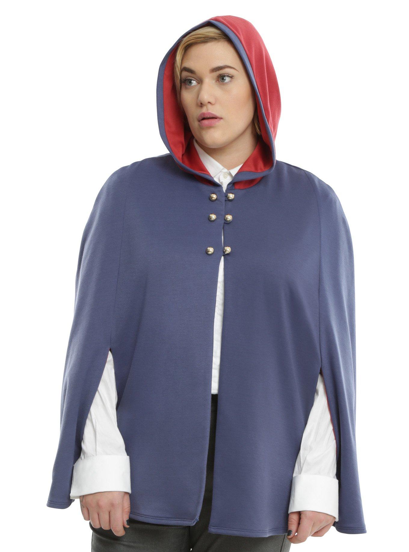 Over The Garden Wall Wirt Cape Plus Size, BLUE, hi-res
