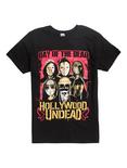 Hollywood Undead Day Of The Dead Group T-Shirt, BLACK, hi-res