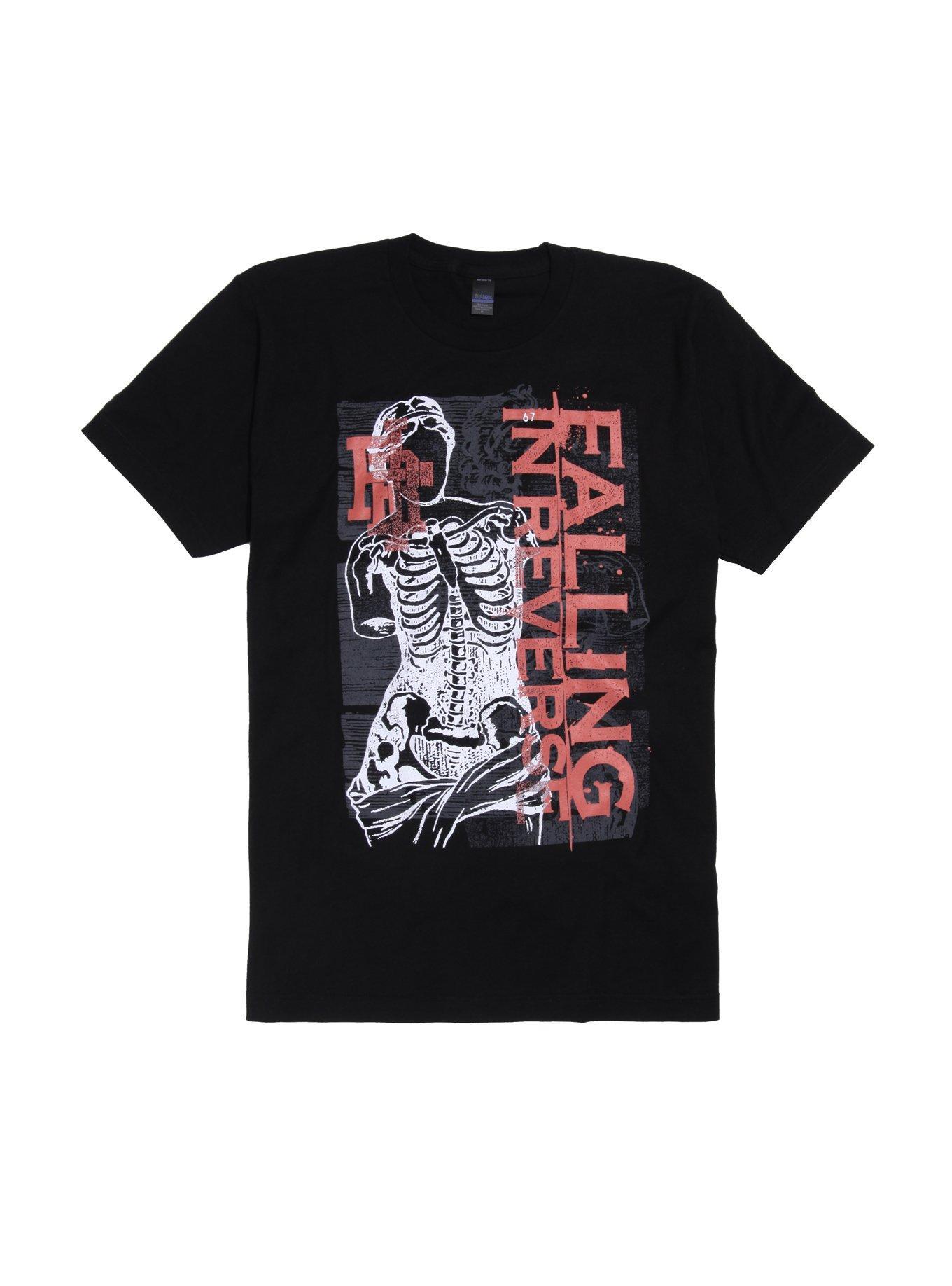 Falling In Reverse Anatomy T-Shirt, BLACK, hi-res