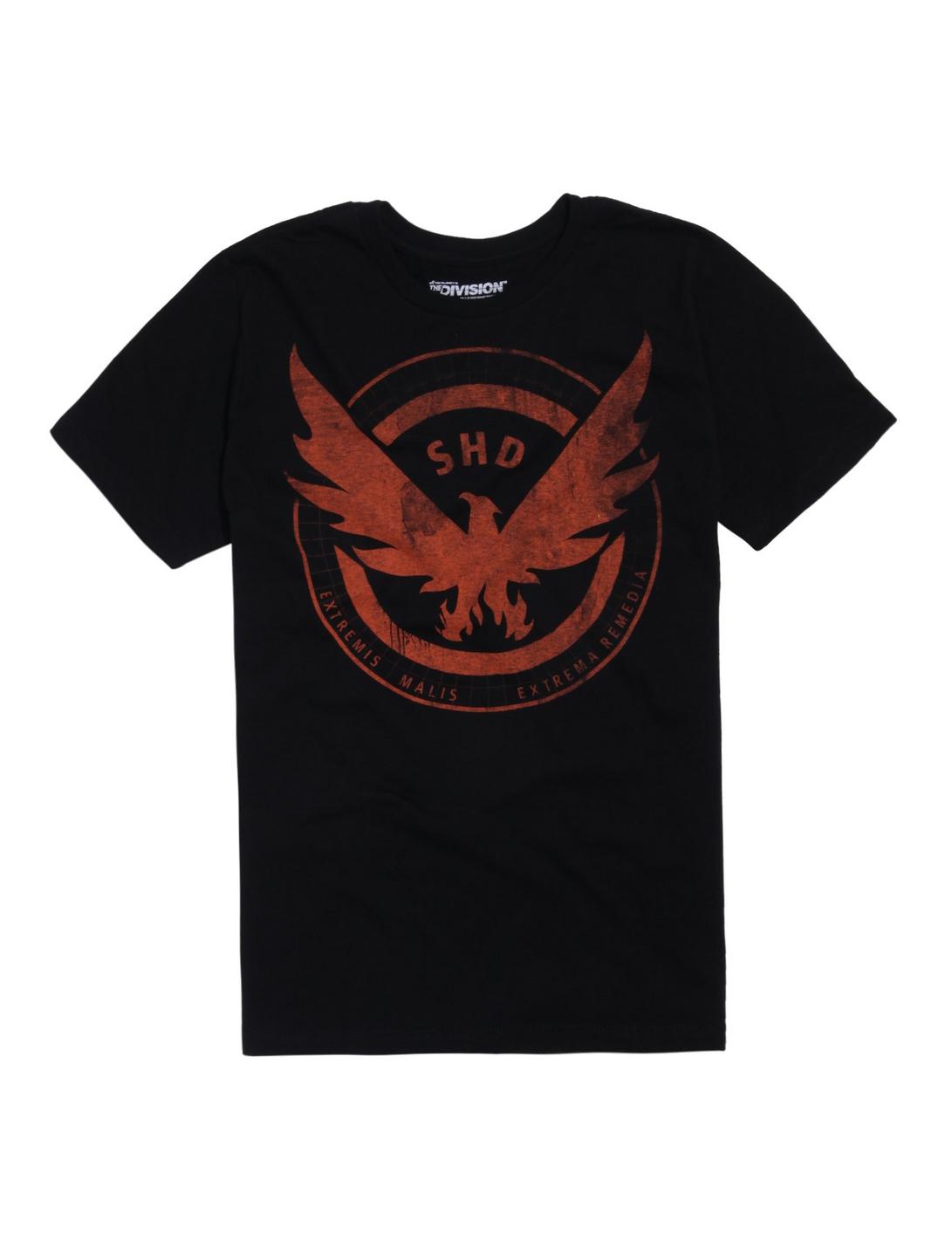 Tom Clancy's The Division SHD Logo T-Shirt, BLACK, hi-res