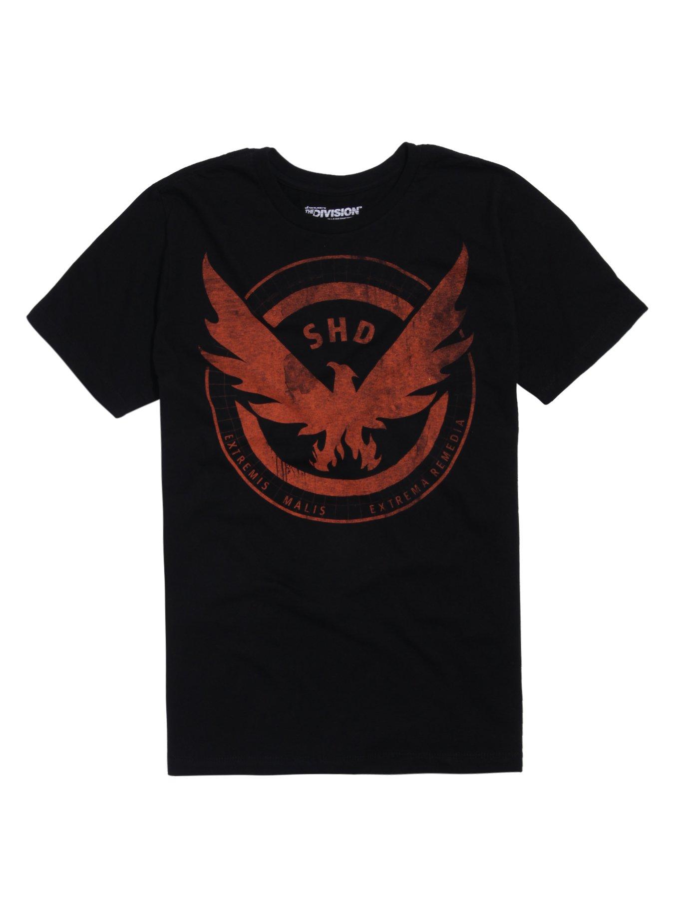 Tom Clancy's The Division SHD Logo T-Shirt, BLACK, hi-res