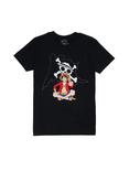 One Piece Monkey D. Luffy Peace T-Shirt, BLACK, hi-res