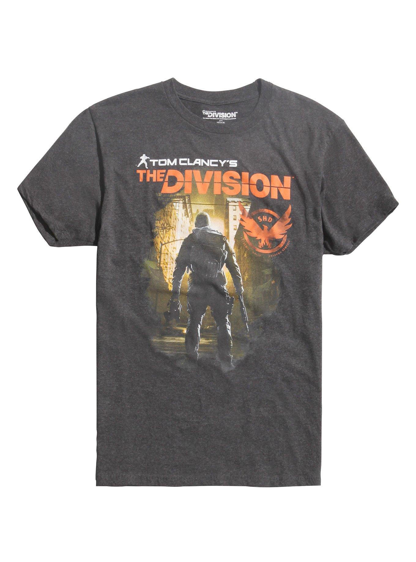 Tom Clancy's The Division Cover Art T-Shirt, BLACK, hi-res