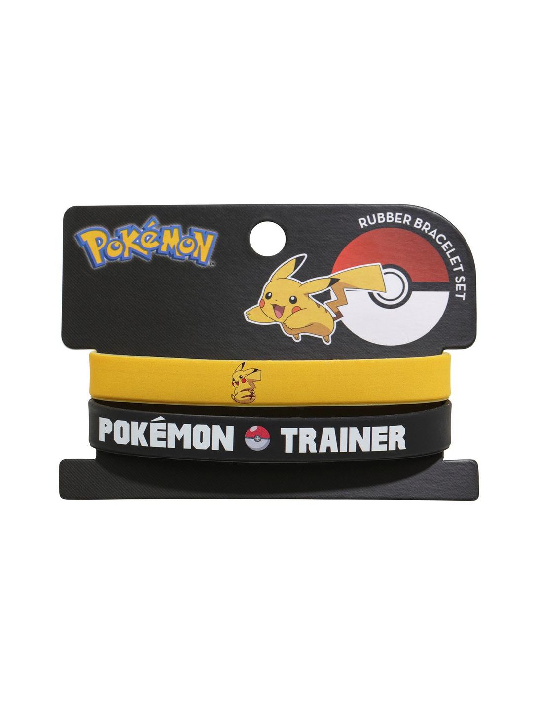 Pokemon Trainer Rubber Bracelet Set, , hi-res