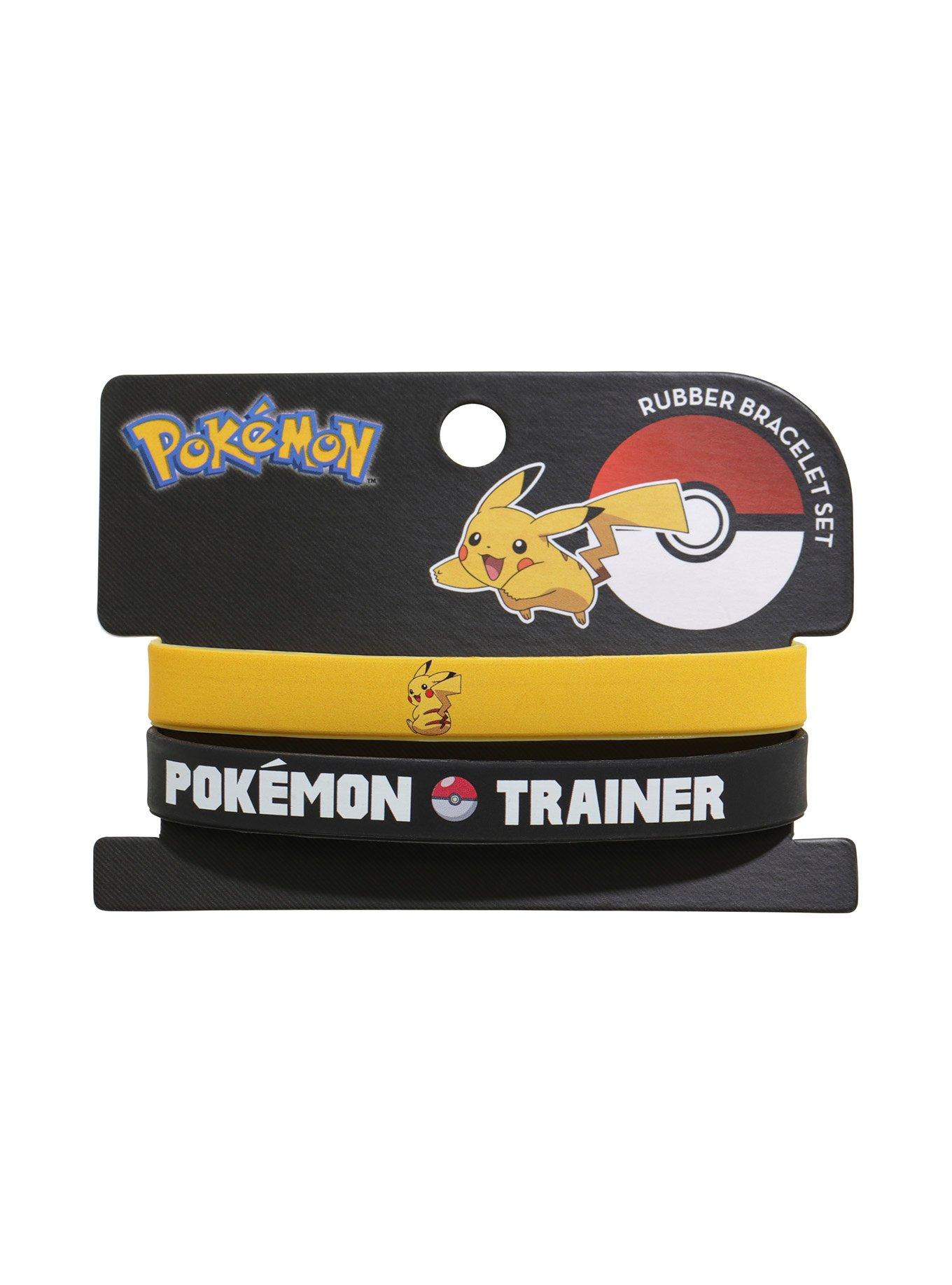 Pokemon Trainer Rubber Bracelet Set, , hi-res