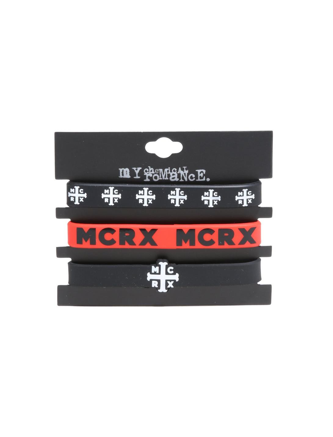 My Chemical Romance MCRX Rubber Bracelet Set, , hi-res