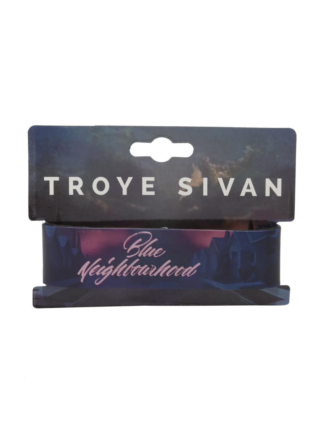 Troye Sivan Blue Neighbourhood Rubber Bracelet, , hi-res