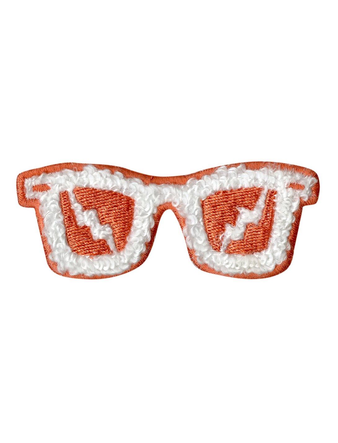 Sunglasses Chenille Iron-On Patch, , hi-res