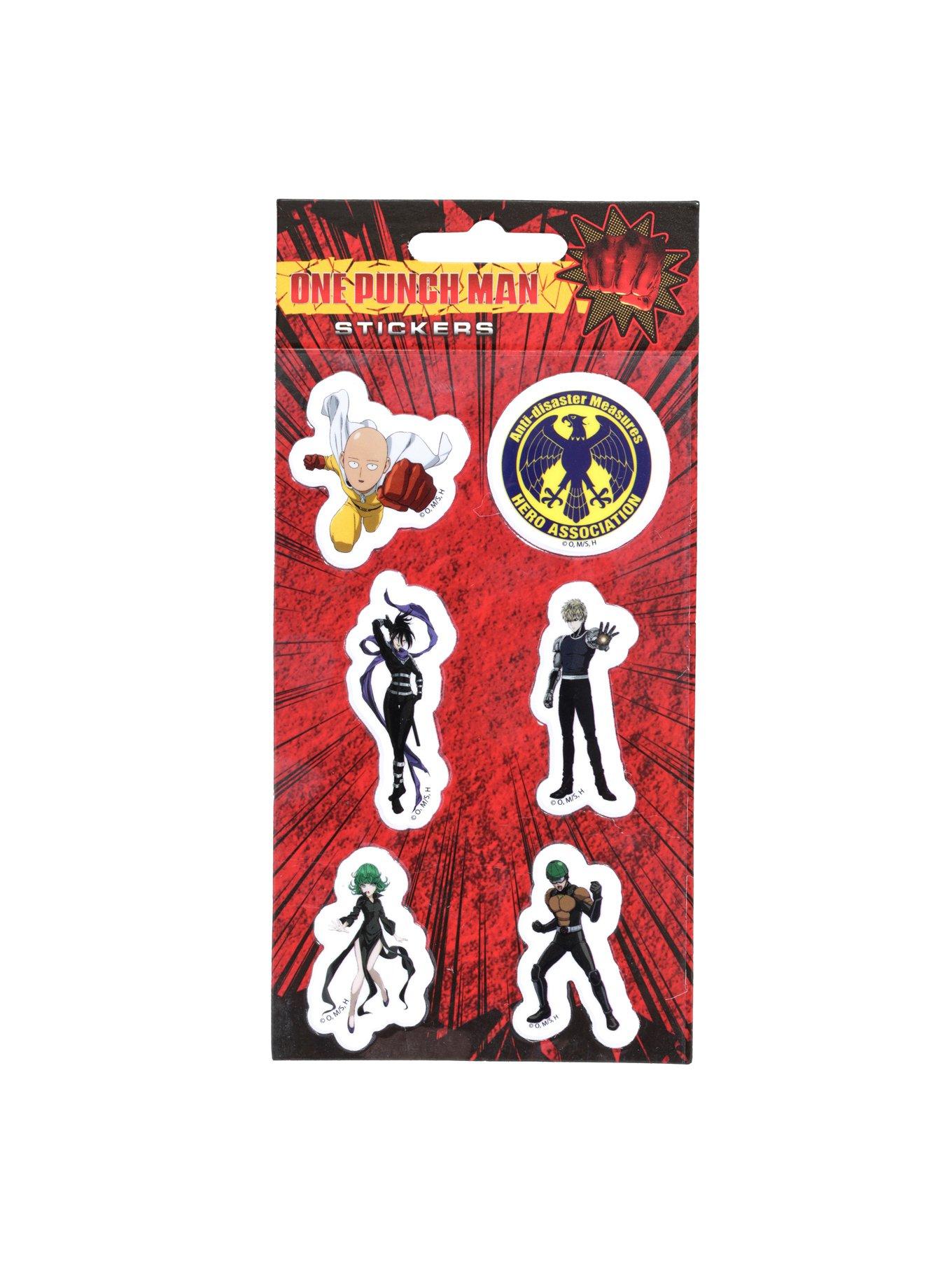 One Punch Man Puffy Sticker Pack, , hi-res