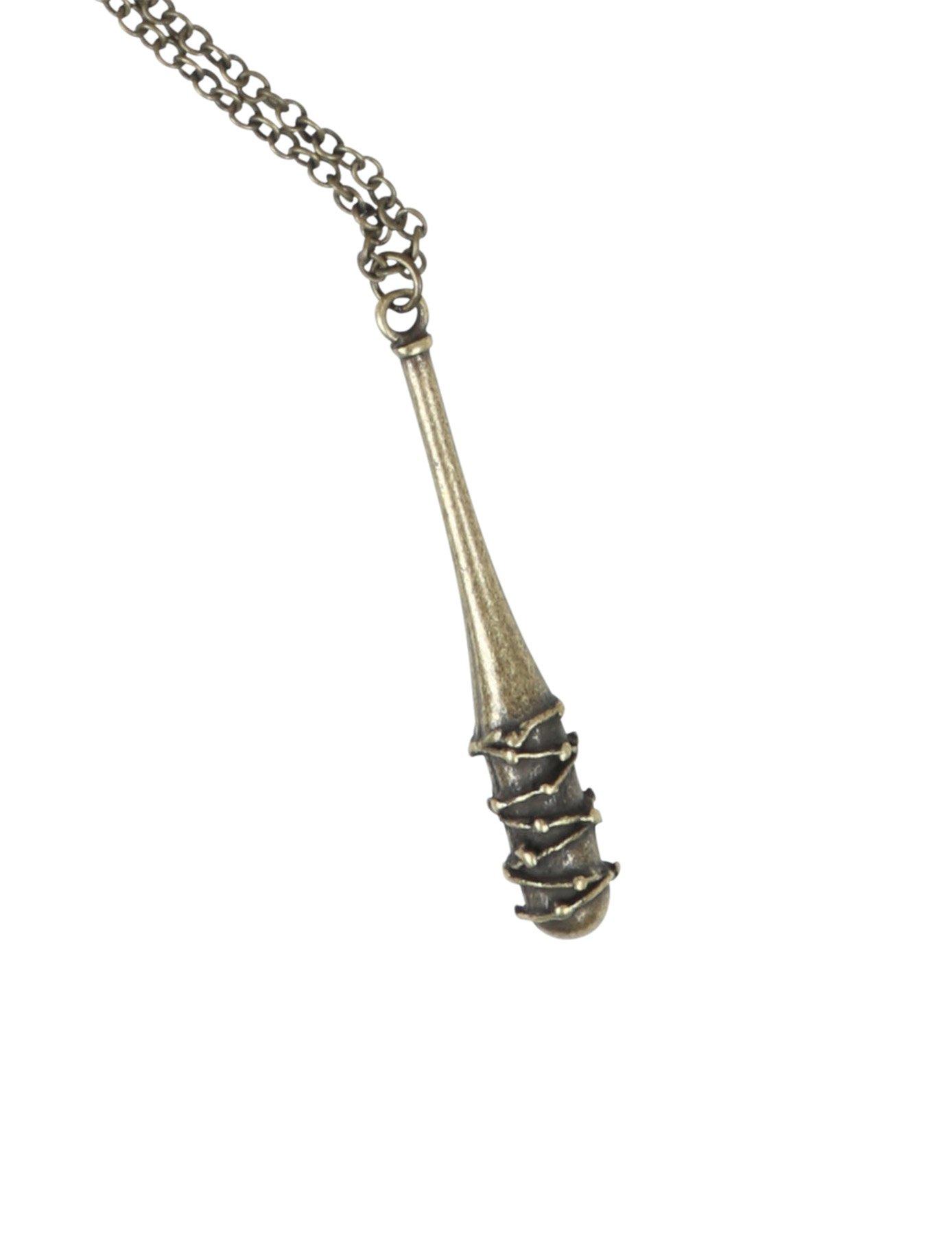 The Walking Dead Lucille Bat Pendant Necklace, , hi-res