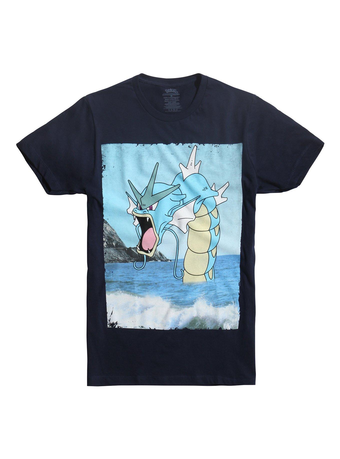 Pokemon Gyarados Sea T-Shirt, BLACK, hi-res