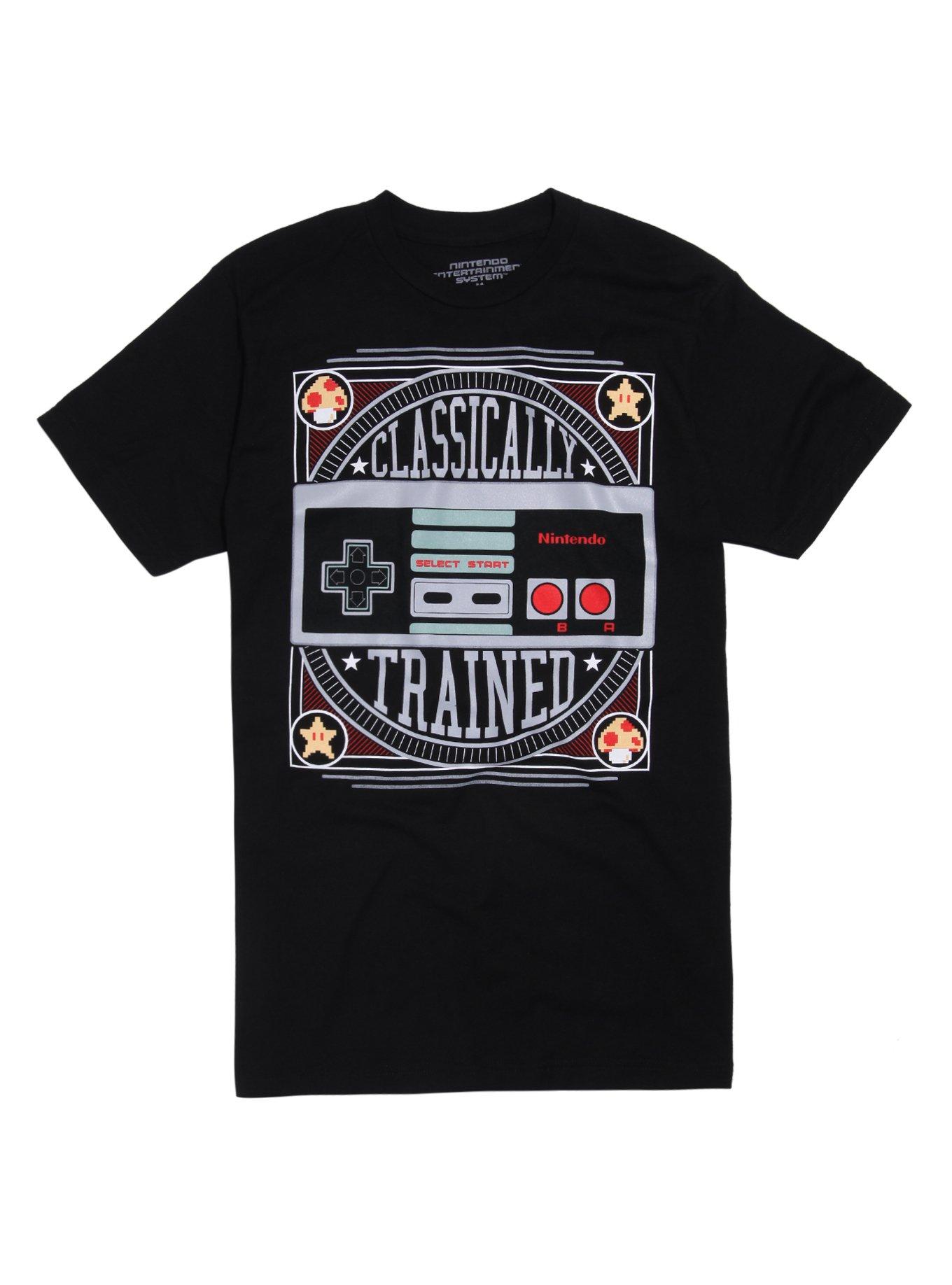 Nintendo Classically Trained T-Shirt, BLACK, hi-res