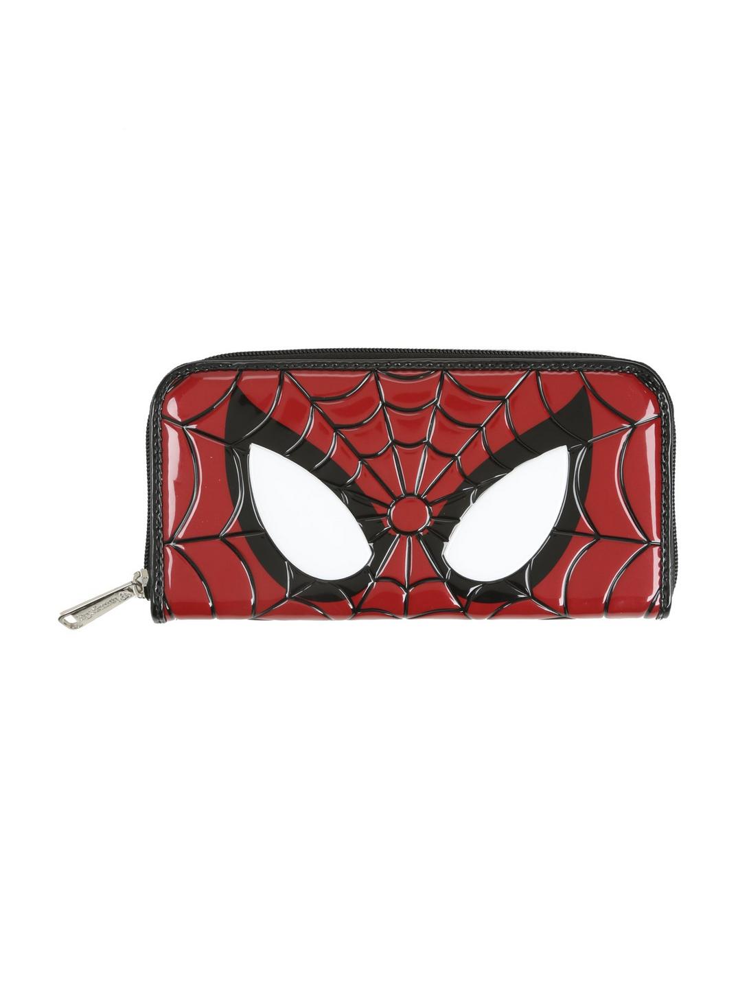 Loungefly Marvel Spider-Man Mask Zipper Wallet, , hi-res