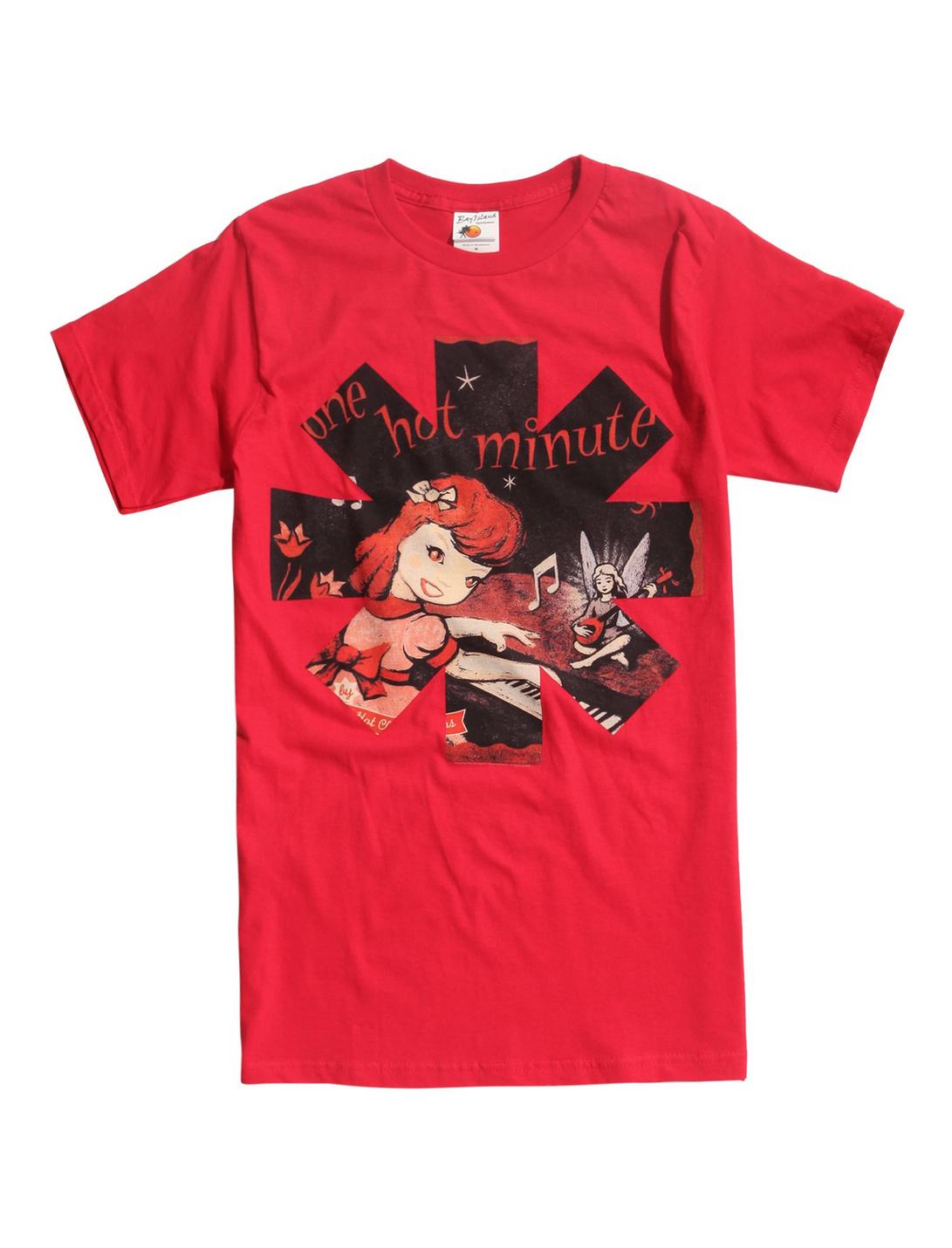 Red Hot Chili Peppers One Hot Minute T-Shirt, RED, hi-res