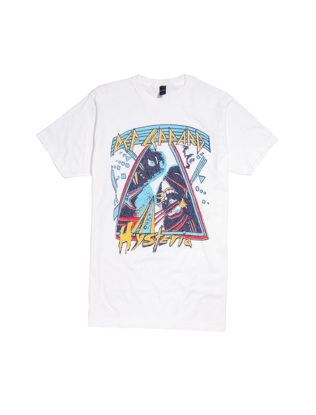 Def Leppard Hysteria T-Shirt, WHITE, hi-res
