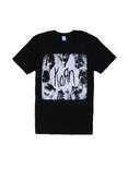 Korn Skulls Logo T-Shirt, BLACK, hi-res