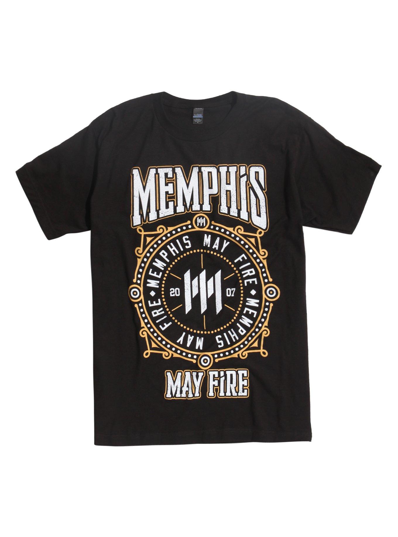 Memphis May Fire Dial T-Shirt, BLACK, hi-res