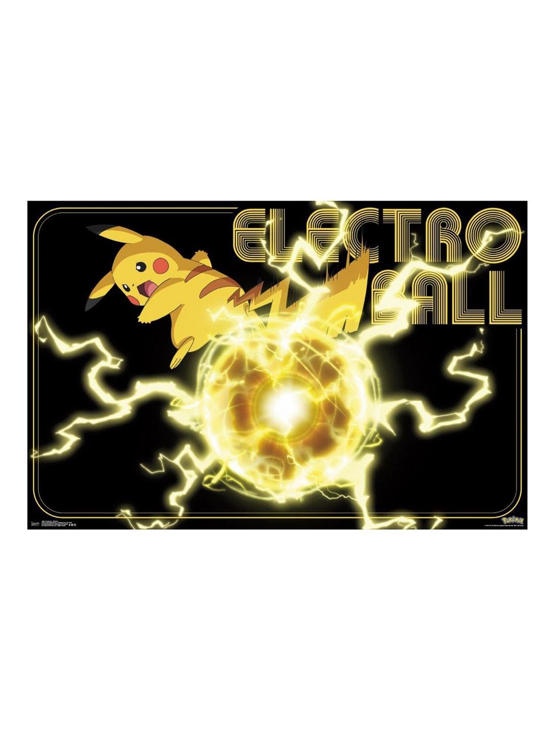 Pokemon Pikachu Electro Ball Poster, , hi-res
