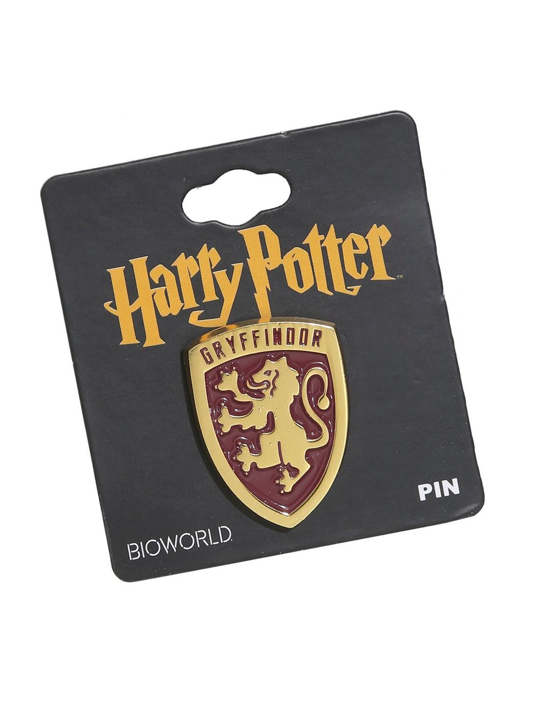 Harry Potter Gryffindor Crest Enamel Pin, , hi-res