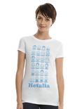 Hetalia: Axis Powers Chibi Countries Girls T-Shirt, WHITE, hi-res