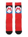 Super Mario Bros. Mario Crew Socks, , hi-res