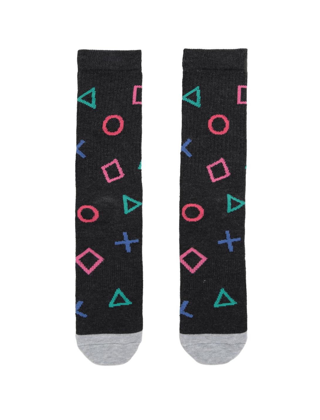 Playstation Symbols Crew Socks, , hi-res