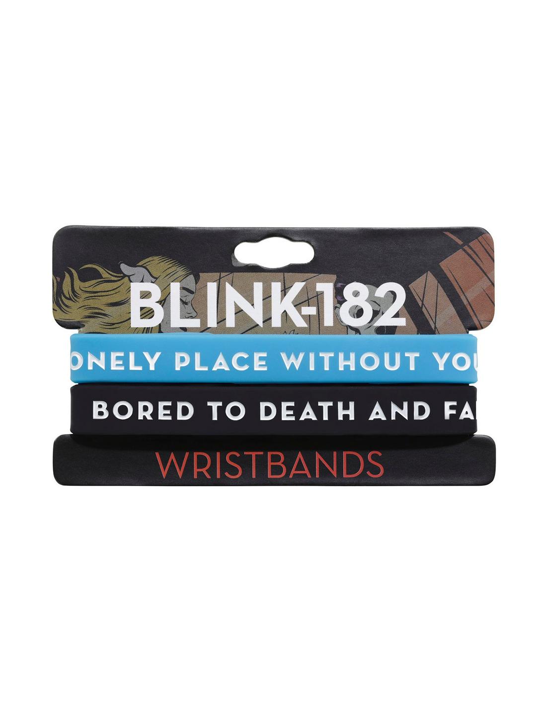 Blink-182 Bored To Death Rubber Bracelet Set, , hi-res