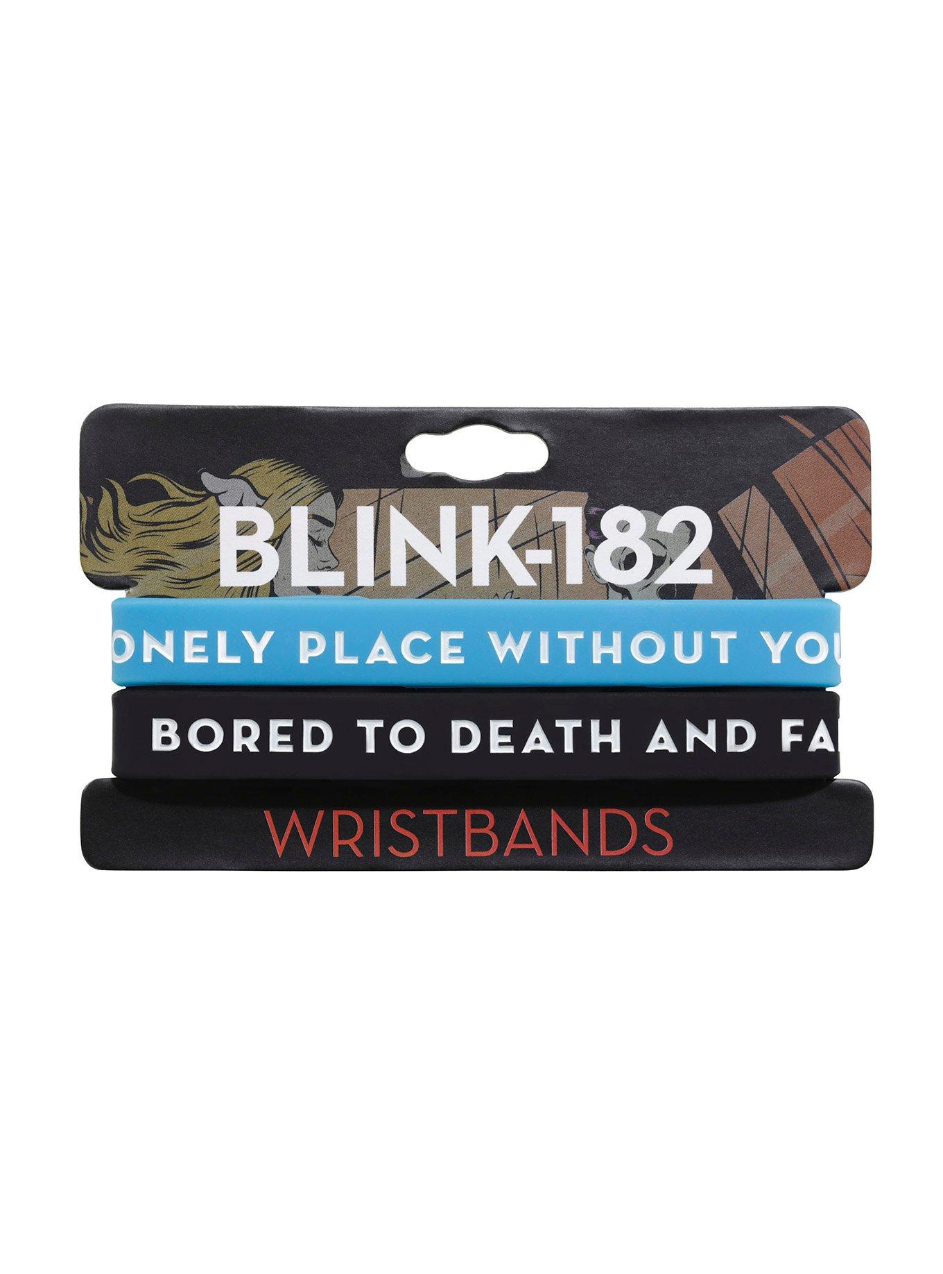 Blink-182 Bored To Death Rubber Bracelet Set, , hi-res