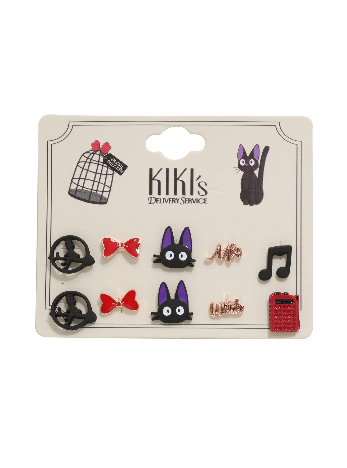 Studio Ghibli Kiki's Delivery Service Earrings 5 Pair, , hi-res