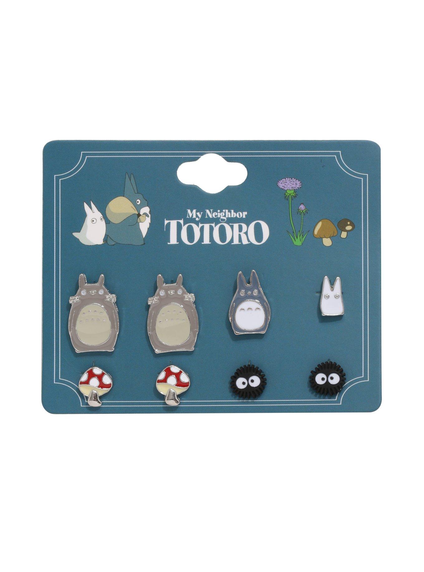Studio Ghibli My Neighbor Totoro Earrings 4 Pair, , hi-res