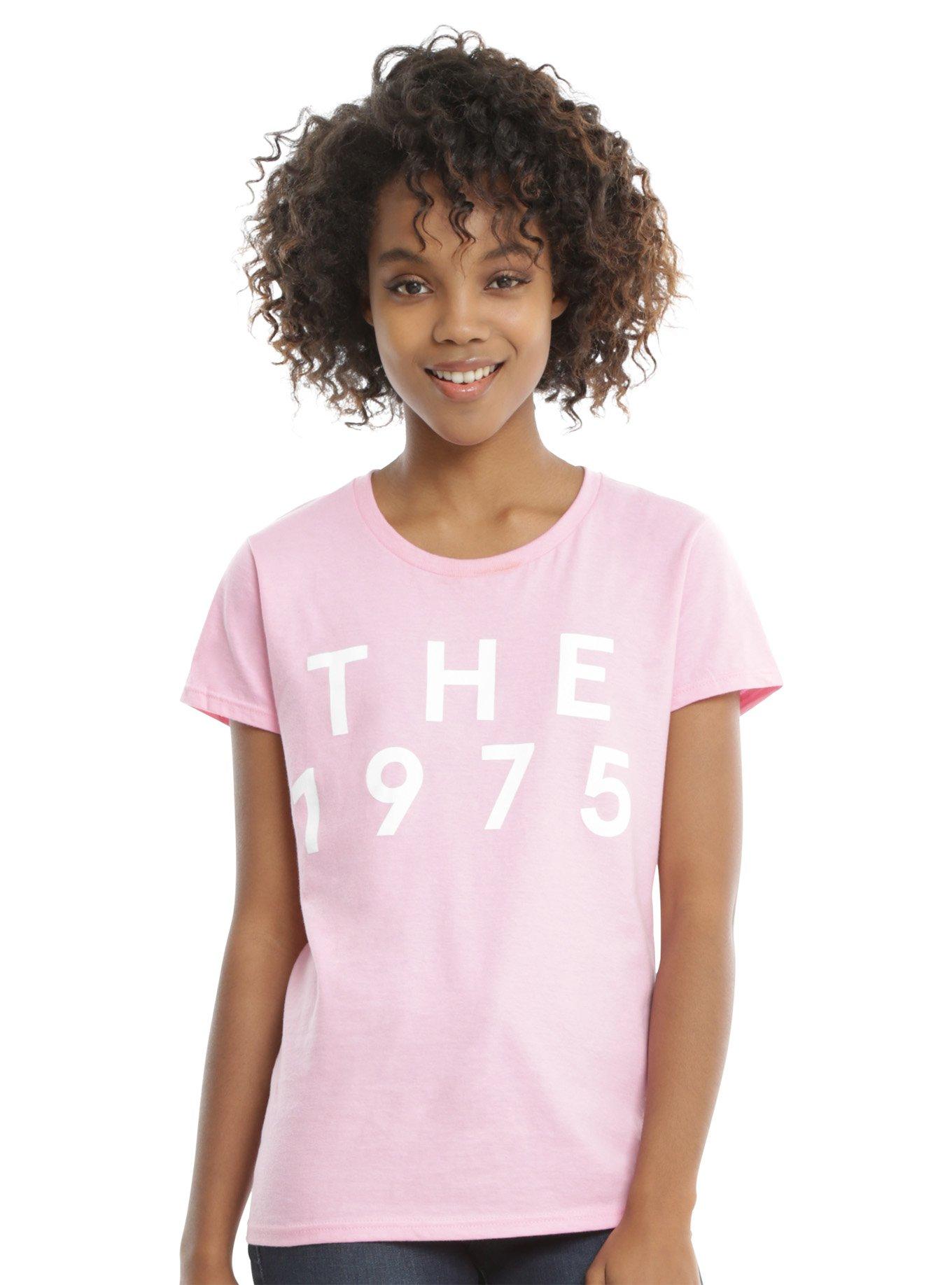 The 1975 Pink Girls T-Shirt, PINK, hi-res