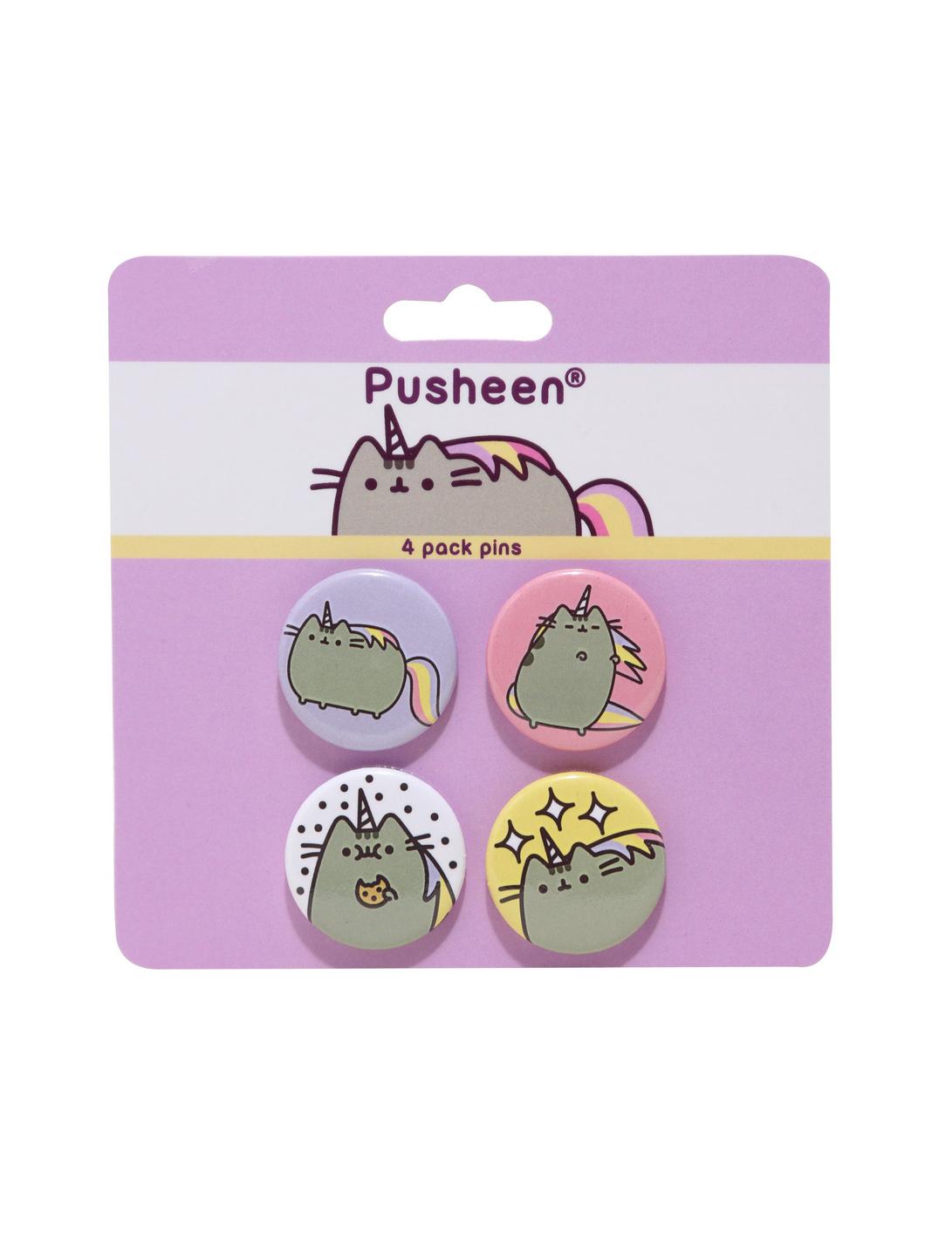 Pusheen Unicorn Pin Set, , hi-res