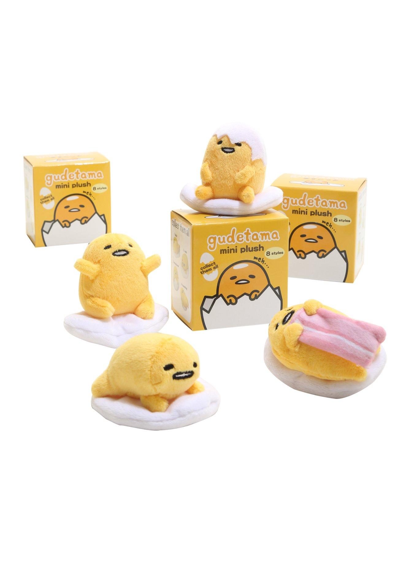 Gudetama Mini Plush Blind Box Hot Topic