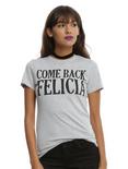 Come Back Felicia Girls T-Shirt, GREY, hi-res