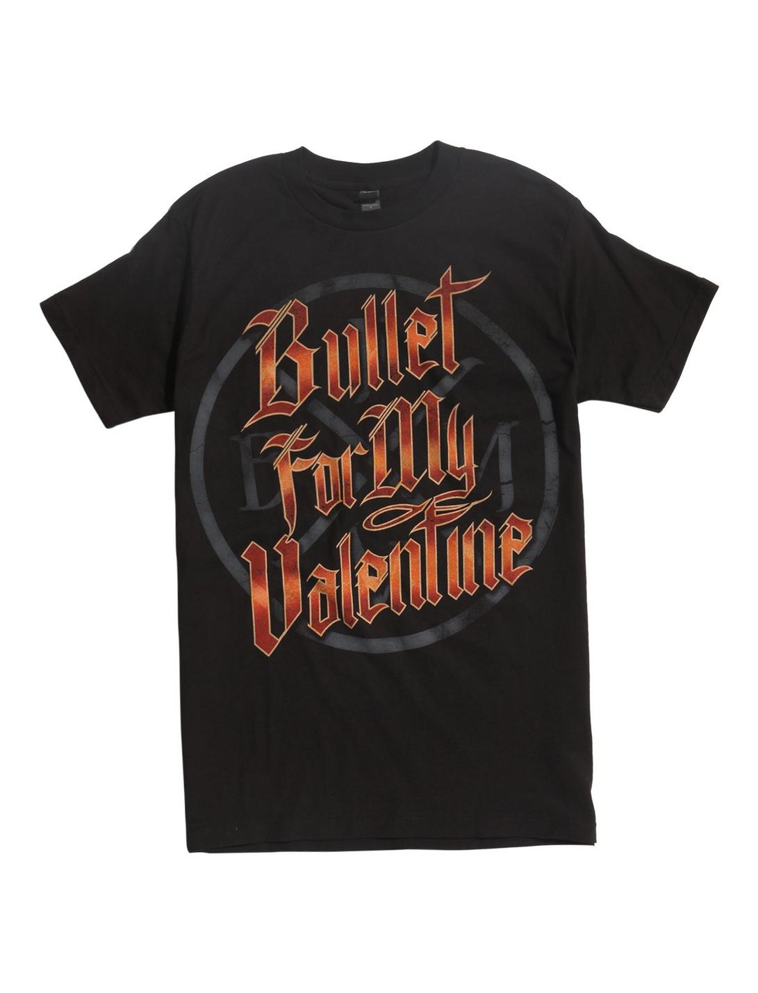 Bullet For My Valentine Black T-Shirt, BLACK, hi-res