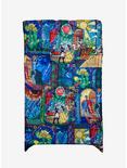 Disney Beauty And The Beast Stained Glass Full/Queen Comforter, , hi-res