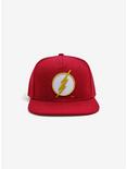 DC Comics The Flash Crimson Embroidered Snapback Hat, , hi-res