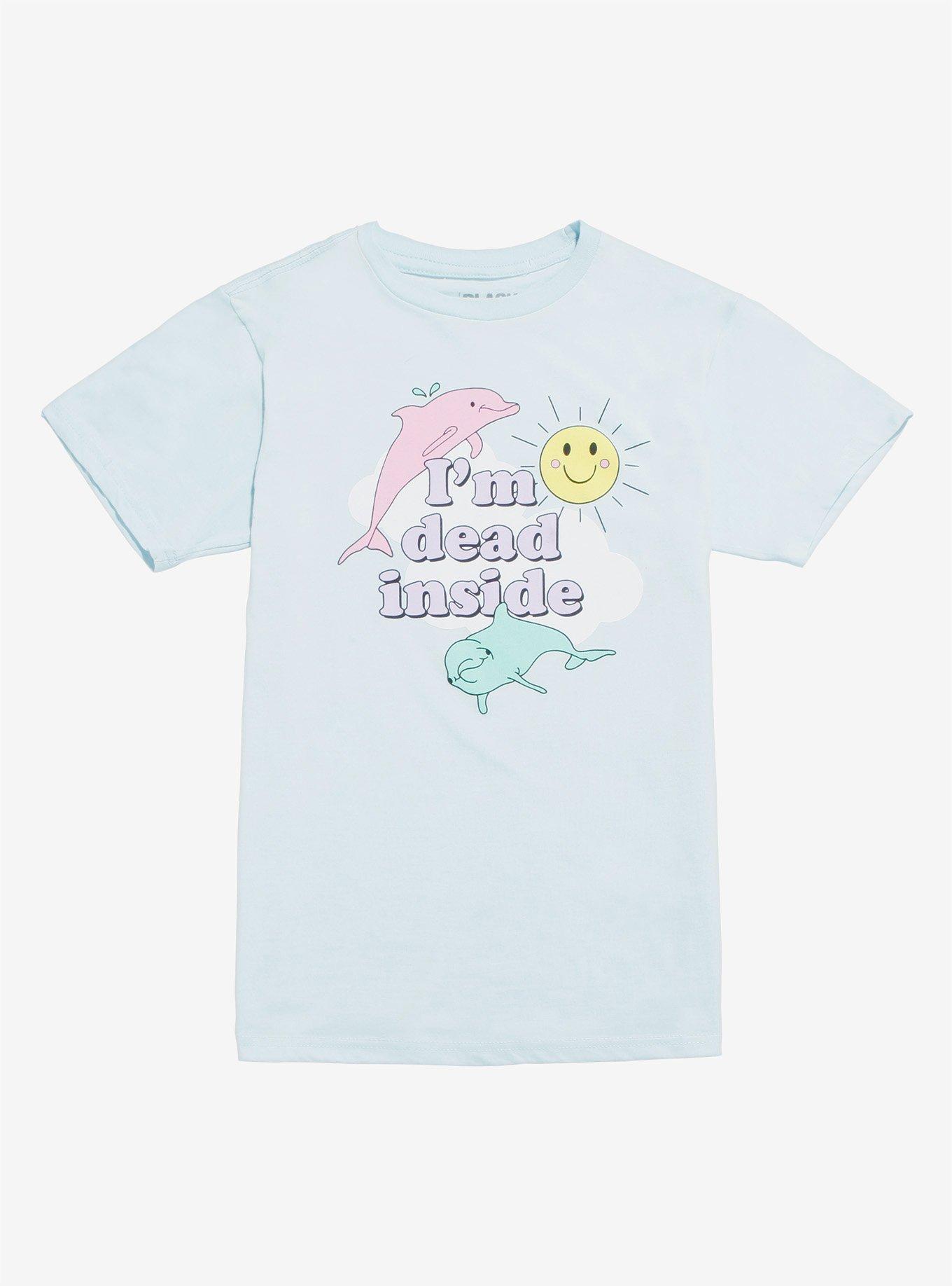 Dead Inside T-Shirt, BABY BLUE, hi-res