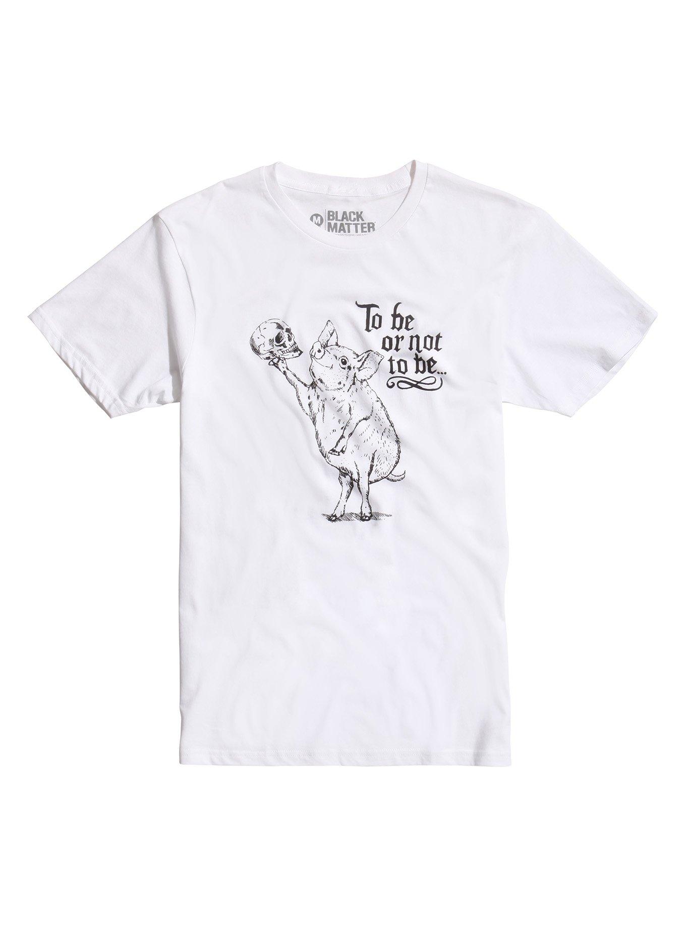 To Be Or Not T-Shirt, WHITE, hi-res
