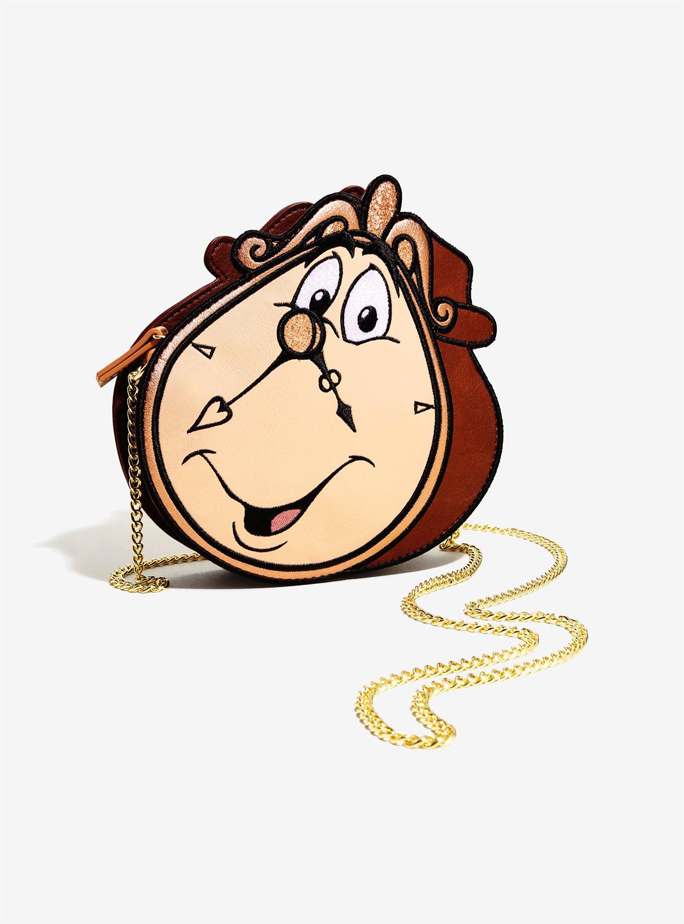 Danielle Nicole Disney Beauty And The Beast Cogsworth Crossbody