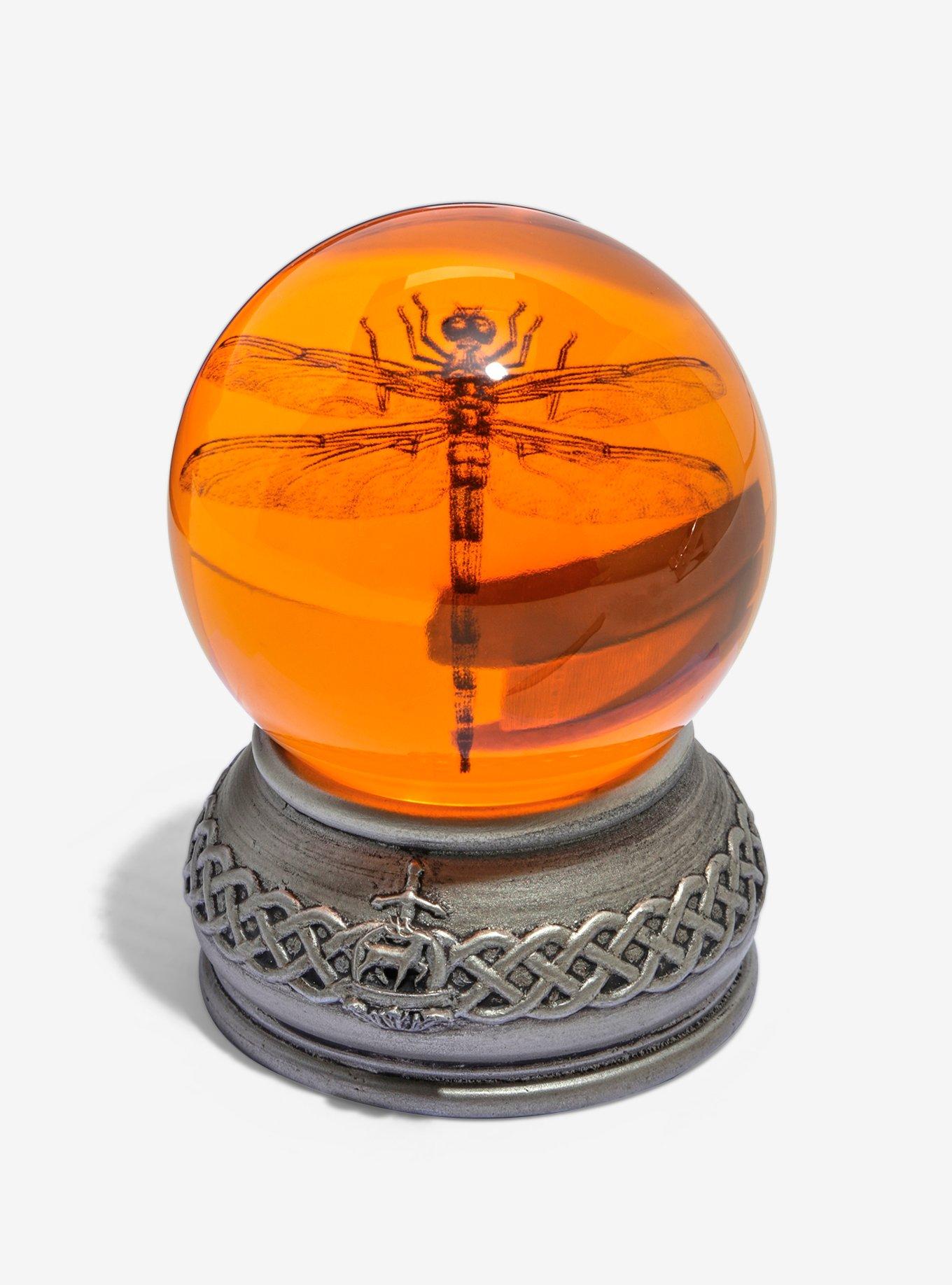 Outlander Amber Dragonfly Paperweight, , hi-res